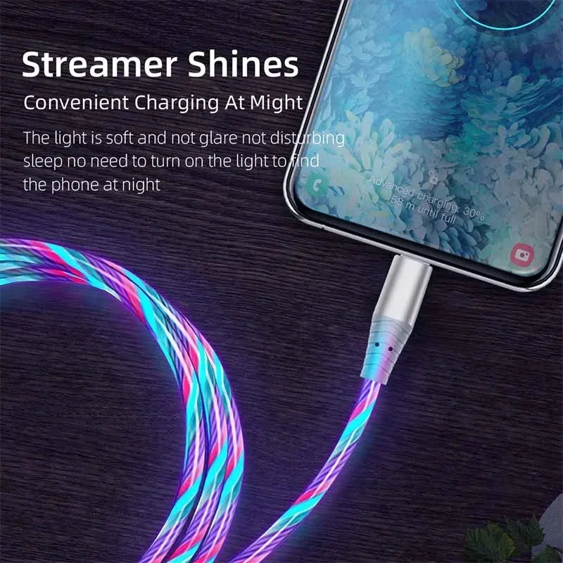 Glow Up Your Charging Game! ⚡️✨ Check Out Our Fast Charging Luminous USB Type C Cable for Samsung, Xiaomi, iPhone & More! 💡🔌 #FastCharge #LEDGlow