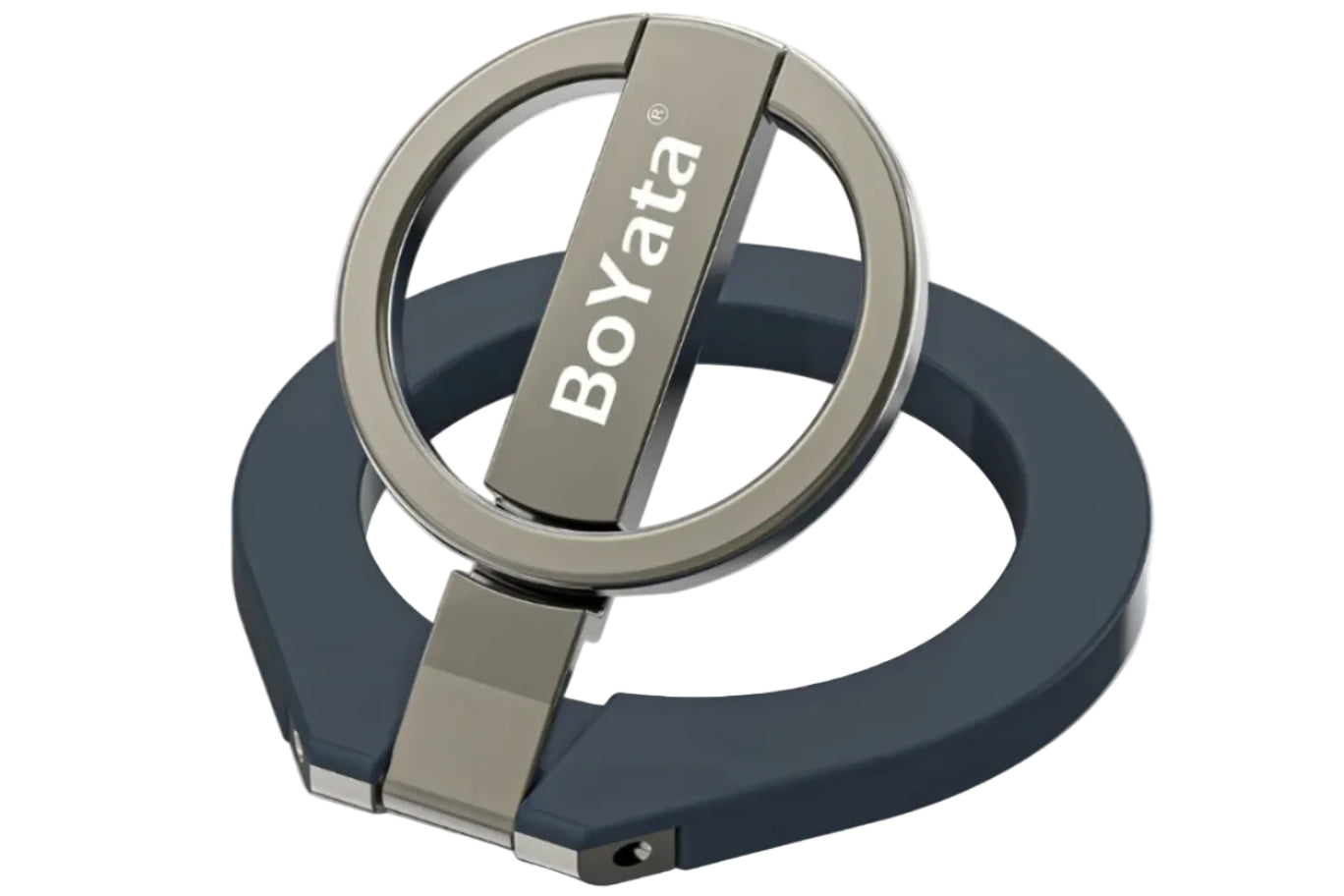 Boyata 360-Degree Rotating Magnetic Phone Ring Holder for MagSafe-Compatible Devices