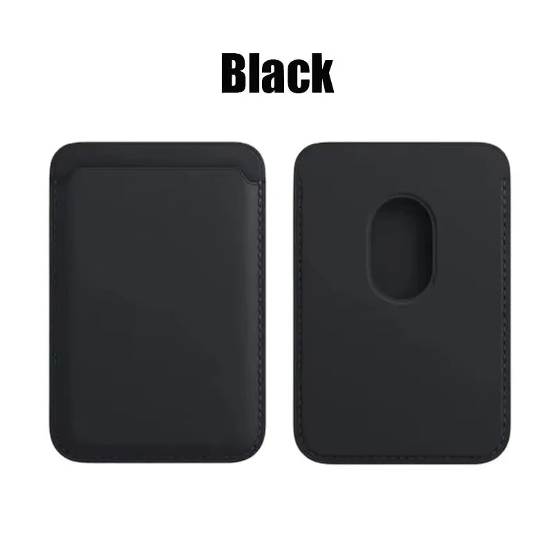 Premium Leather Wallet Case for iPhone 15 Pro Max, Compatible with MagSafe and Models 14, 13, and 12 - Card Holder with Integrated MagSafe Magnet