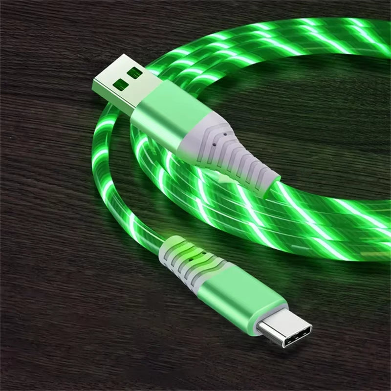 Glow Up Your Charging Game! ⚡️✨ Check Out Our Fast Charging Luminous USB Type C Cable for Samsung, Xiaomi, iPhone & More! 💡🔌 #FastCharge #LEDGlow
