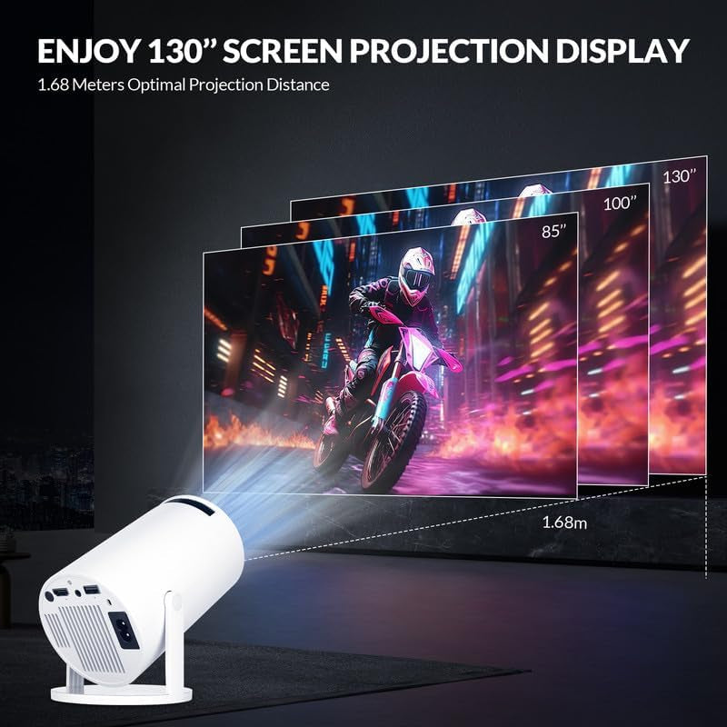 Upgrade Your Movie Nights with the 2025 HY300 PRO+ Mini Projector! 🌟✨ Smart Android 11.0, 4K Support, and Perfect for Outdoor Camping! 🎥🏕️ #HomeTheater #Projector