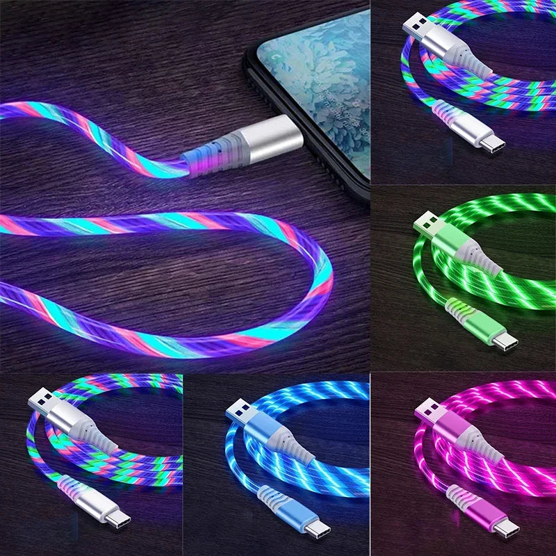 Glow Up Your Charging Game! ⚡️✨ Check Out Our Fast Charging Luminous USB Type C Cable for Samsung, Xiaomi, iPhone & More! 💡🔌 #FastCharge #LEDGlow