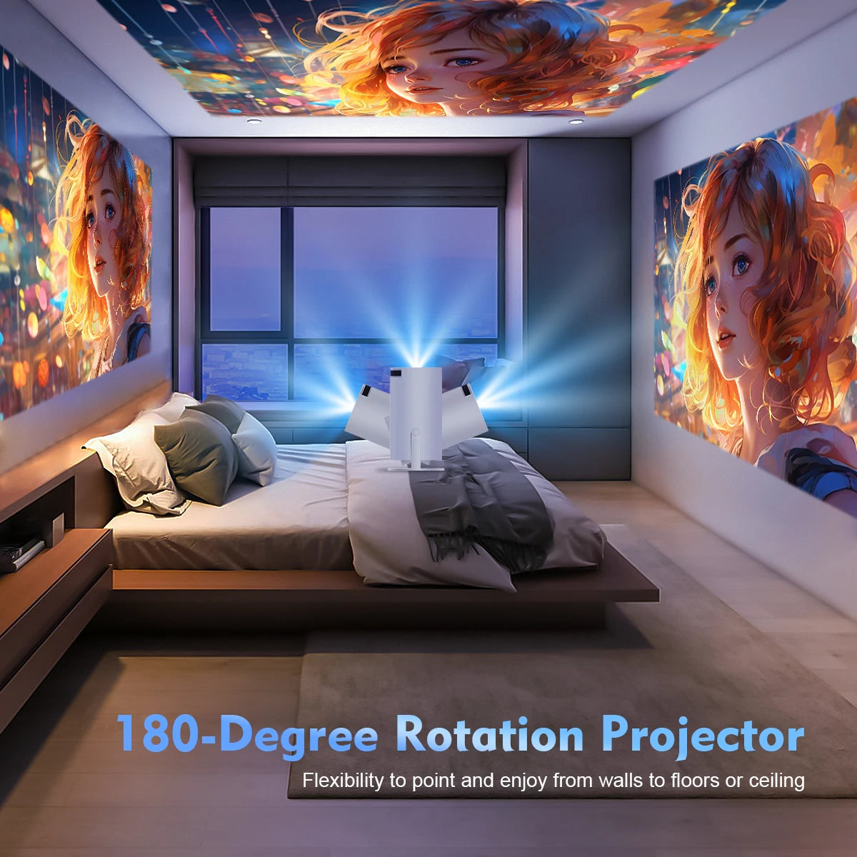 Elevate Your Movie Nights with the HY300 Pro 8K Projector - Perfect for Home & Outdoor Cinema! 🎥✨ #HomeTheater #Projector #MovieNight