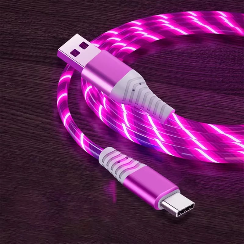 Glow Up Your Charging Game! ⚡️✨ Check Out Our Fast Charging Luminous USB Type C Cable for Samsung, Xiaomi, iPhone & More! 💡🔌 #FastCharge #LEDGlow