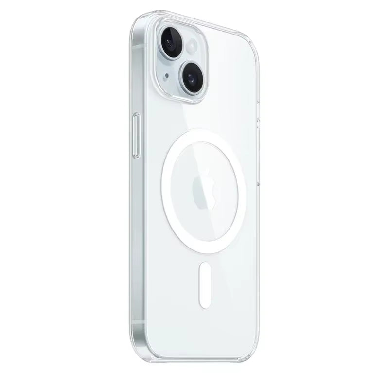 Magnetic Clear Case for Apple iPhone 11-17 Pro Max and Plus Models, Optimized for MagSafe Wireless Charging Compatibility