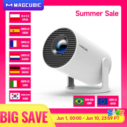 Elevate Your Movie Nights with the HY300 Pro 8K Projector - Perfect for Home & Outdoor Cinema! 🎥✨ #HomeTheater #Projector #MovieNight