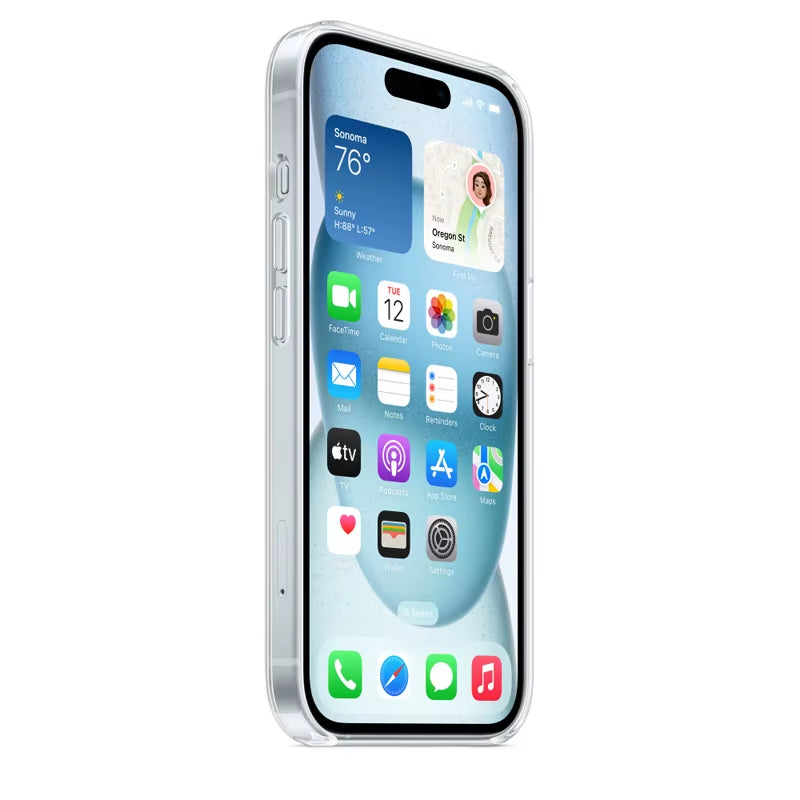 Magnetic Clear Case for Apple iPhone 11-17 Pro Max and Plus Models, Optimized for MagSafe Wireless Charging Compatibility