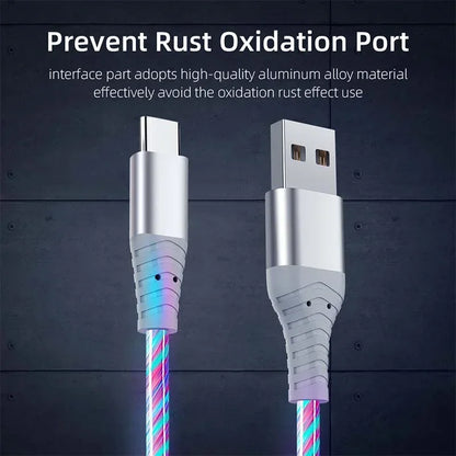 Glow Up Your Charging Game! ⚡️✨ Check Out Our Fast Charging Luminous USB Type C Cable for Samsung, Xiaomi, iPhone & More! 💡🔌 #FastCharge #LEDGlow